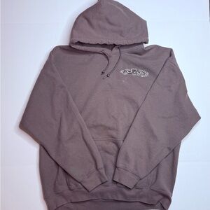 Bad Boy Mowers Men's XL Gray Hoodie Keep On Mowing Back Graphic Used Good